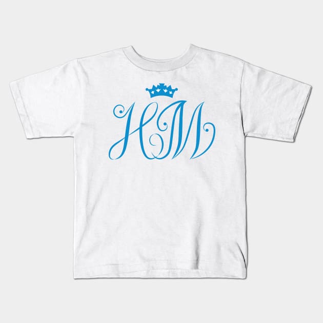 Royal Wedding 2018 Prince Harry + Meghan Markle Kids T-Shirt by ijoshthereforeiam